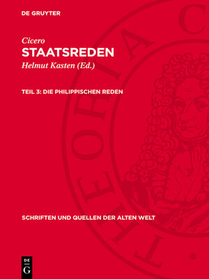 cover image of Die philippischen Reden